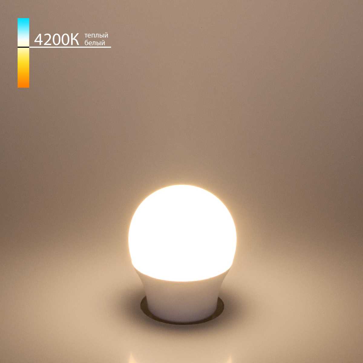 Лампа светодиодная Elektrostandard E27 7W 4200K матовая a048663