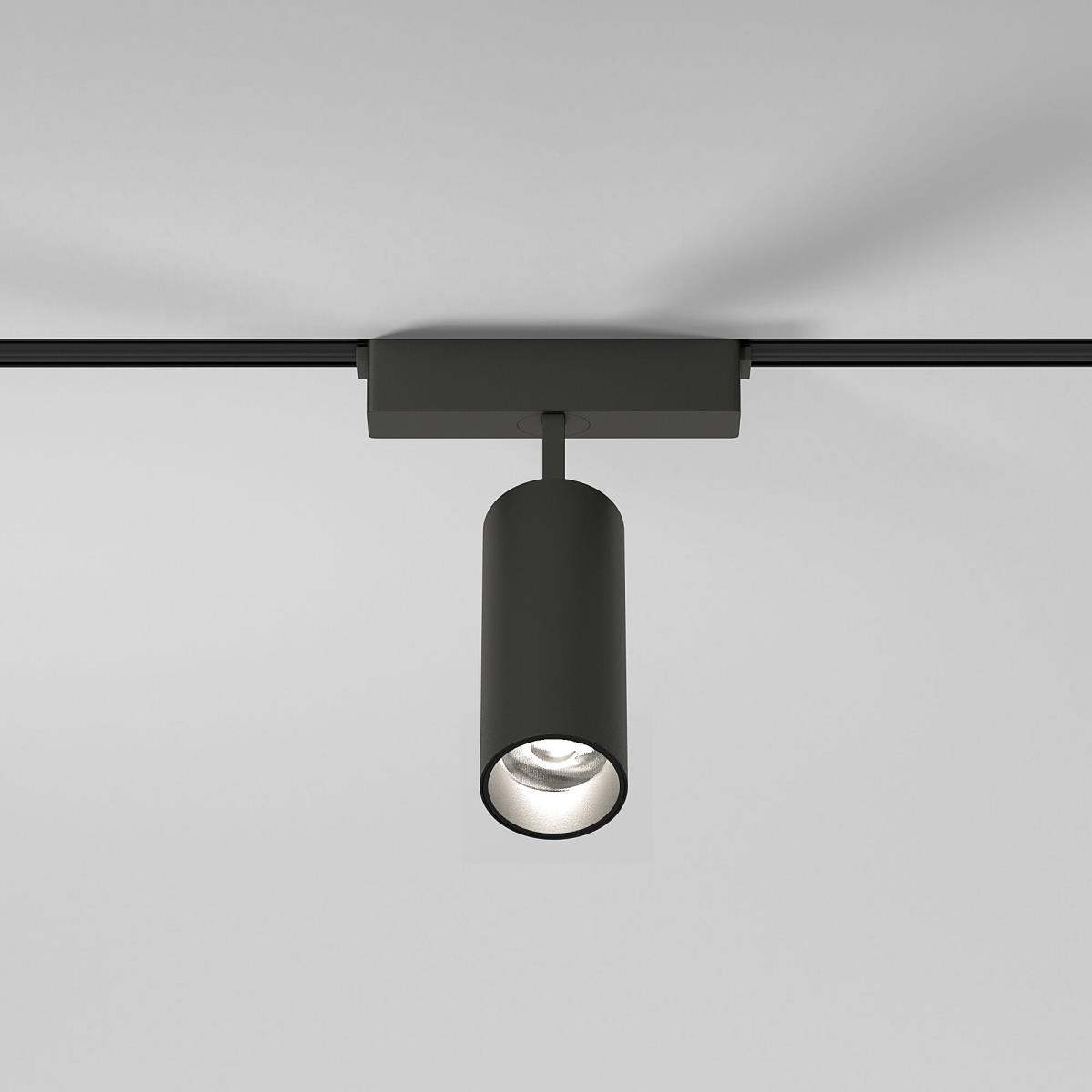 Трековый светодиодный светильник Elektrostandard Flat Magnetic Arcos 85095/01 черный a063712 4