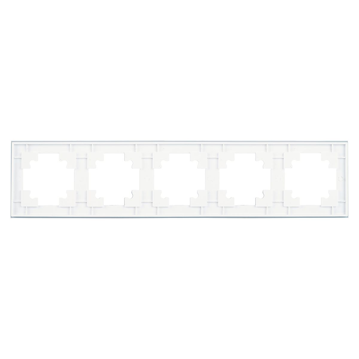 Рамка 5-постовая Stekker Катрин белый GFR00-7005-01 39637 4