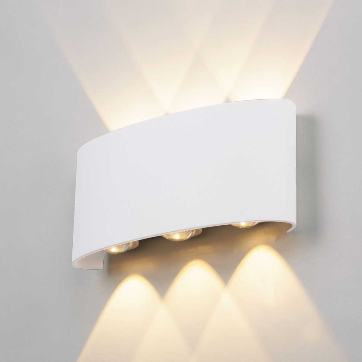 Уличный настенный светодиодный светильник Elektrostandard 1551 Techno LED Twinky Trio a038420