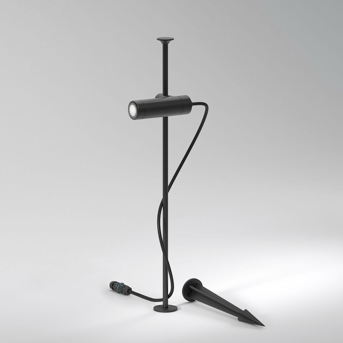 Садово-парковый светильник Elektrostandard Covert 35173/S черный a066694 2