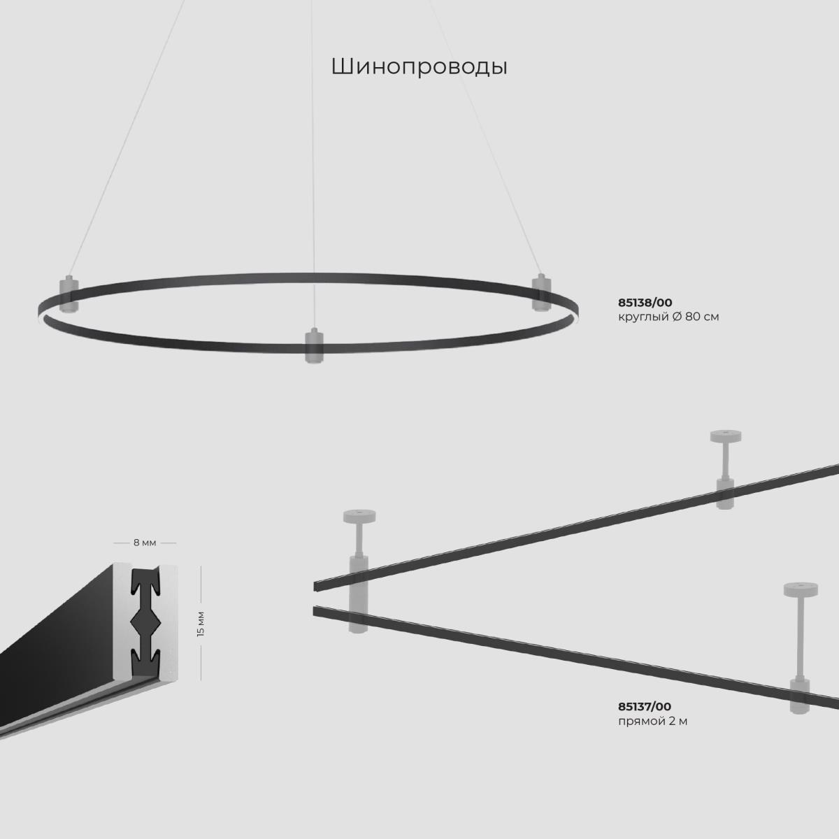 Декоративная стойка Elektrostandard Esthetic Magnetic 85151/00 a065447 2
