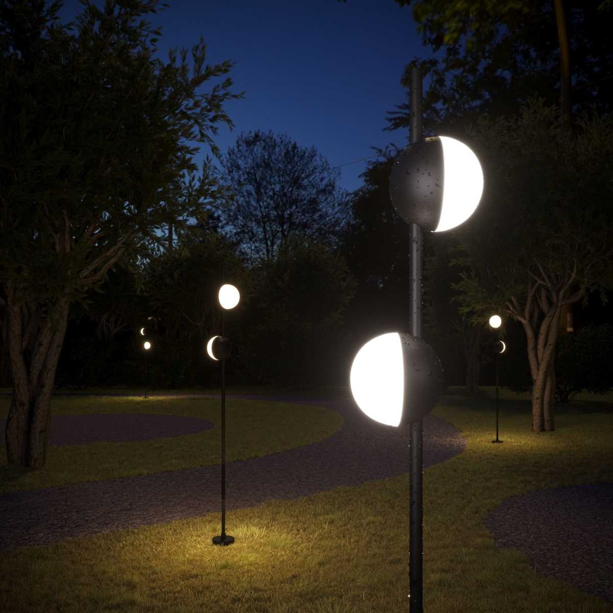 Уличный светодиодный светильник Elektrostandard Par 35161/F черный a063021 1