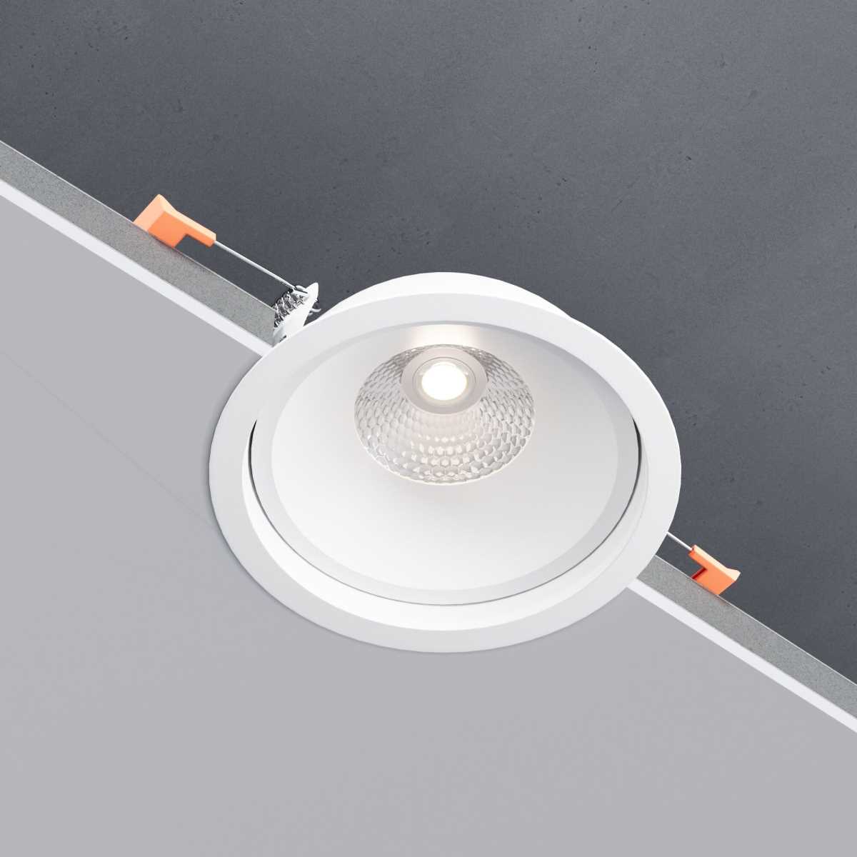 Встраиваемый светодиодный светильник Elektrostandard Slide 25083/LED 6W 4200K белый a062943 1