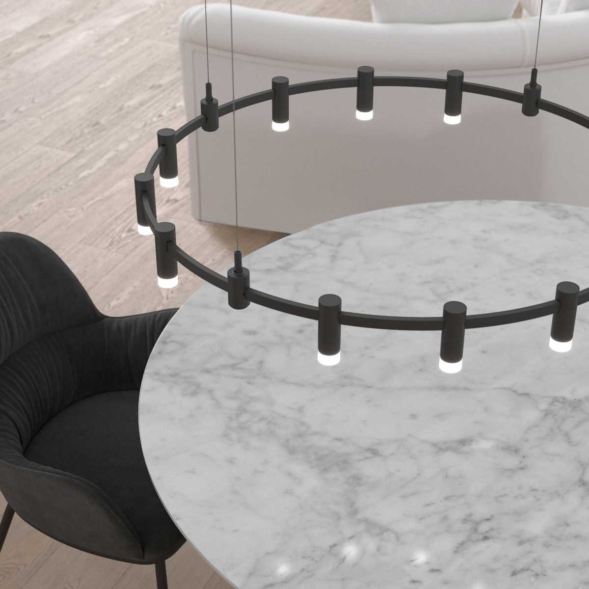 Трековый светодиодный светильник Elektrostandard Esthetic Magnetic 85116/01 a065417 2
