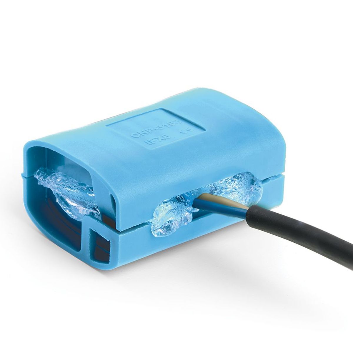 Коробка изоляционная с гелем, 450V, 52х38х26, синий LD548 49239 5