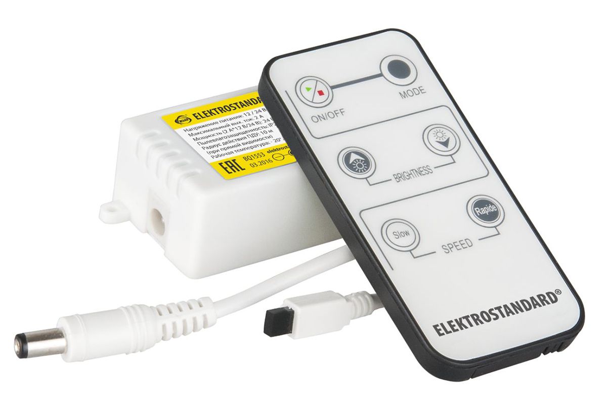 Контроллер для монохромных светодиодных лент Elektrostandard LSC 003 12V a035333