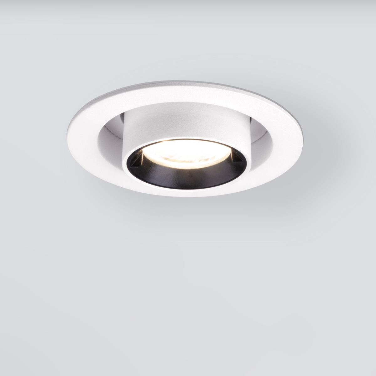 Встраиваемый светодиодный спот Elektrostandard 9917 LED 10W 4200K белый матовый a052448 3