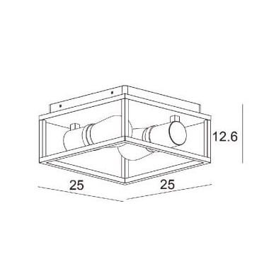 Уличный светильник Lucide Carlyn 27100/02/30 изображение 2 Уличный светильник Lucide Carlyn 27100/02/30 Фото № 2