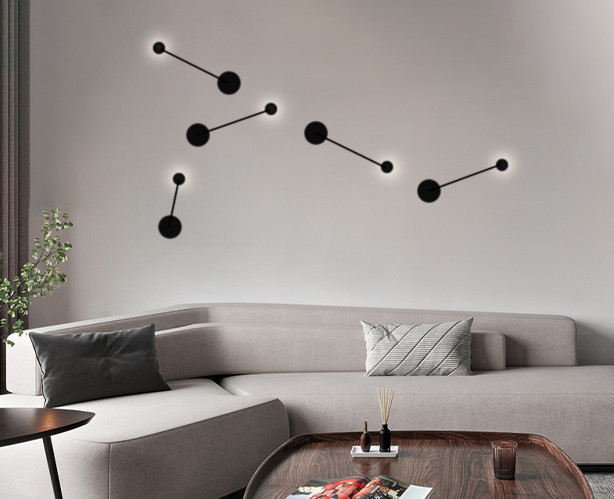 Настенный светодиодный светильник Italline IT03-1436 black изображение 6 Настенный светодиодный светильник Italline IT03-1436 black Фото № 6