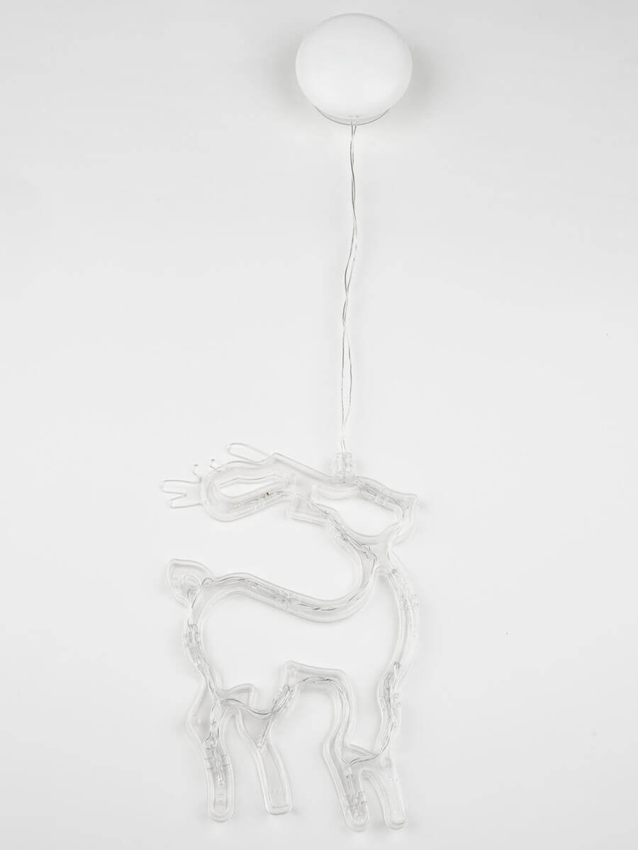 Подвесной светодиодный светильник «Олень» Uniel ULD-H1419-010/STA/3AAA Warm White IP20 Deer UL-00007252 2