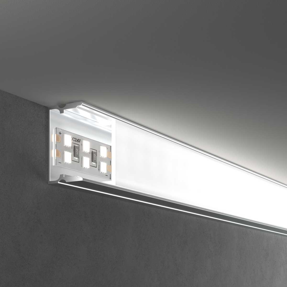 Профиль накладной алюминиевый для LED ленты Elektrostandard LL-2-ALP018 a062731 1