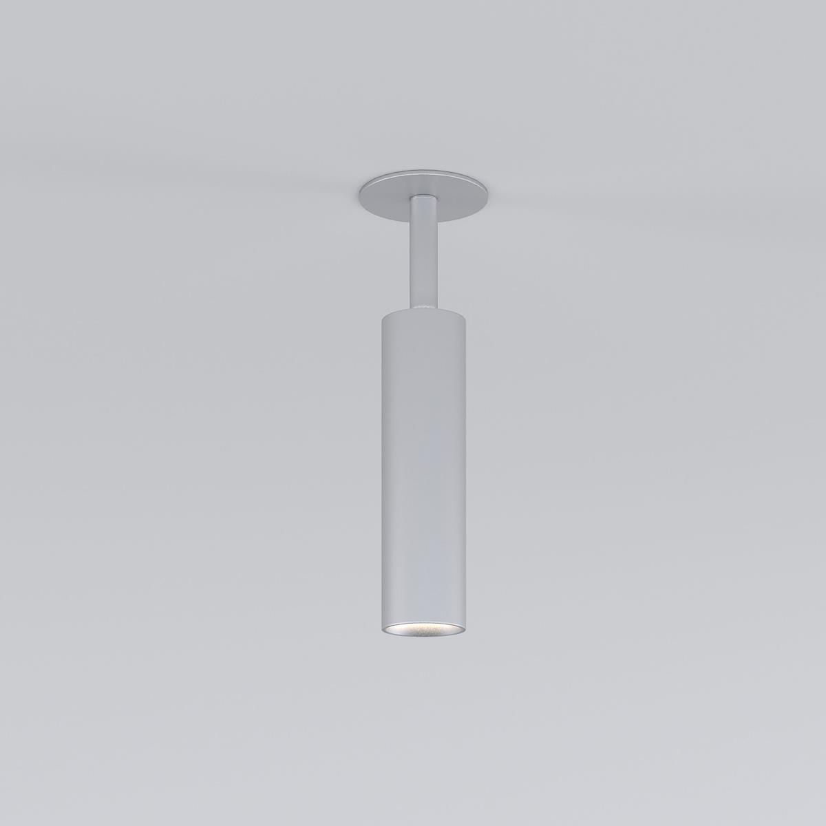 Встраиваемый светодиодный спот Elektrostandard Diffe 25040/Led серебряный a058227 1