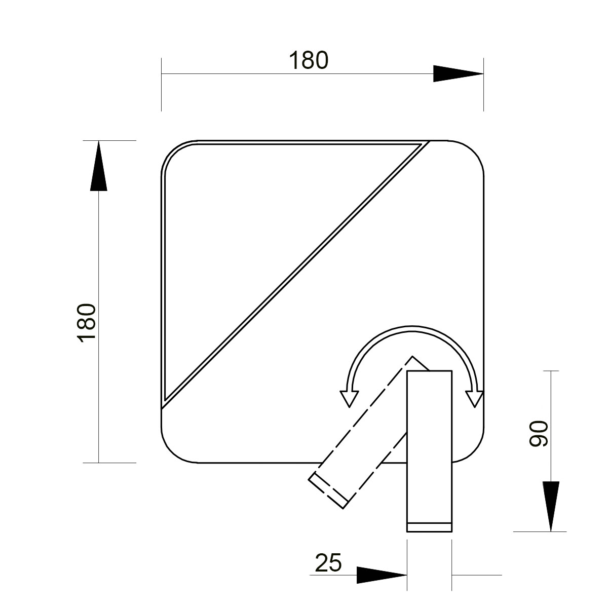 Подсветка Vele Luce Radar VL8291W11 4
