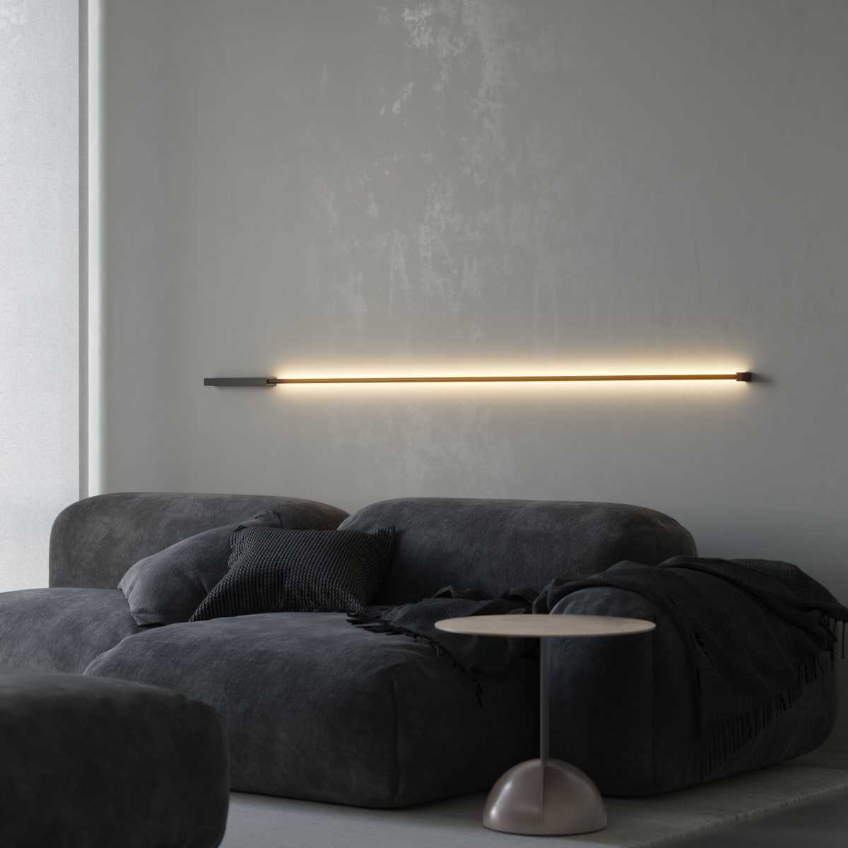 Настенный светодиодный светильник Elektrostandard Alto LED черный 4000K 40134/LED a069822 1