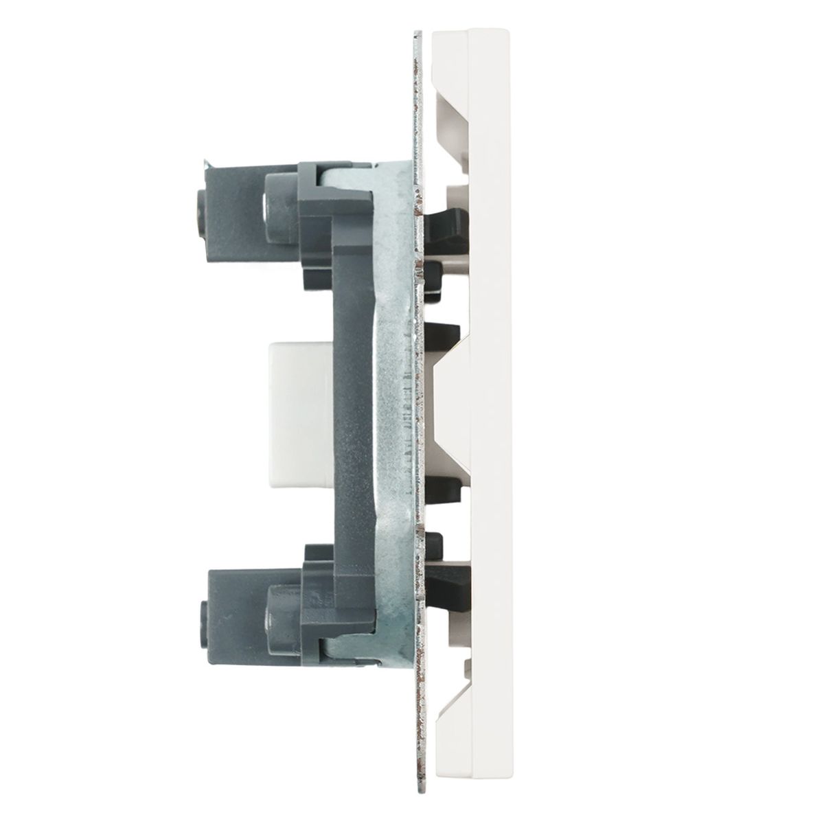 Розетка HDMI 2.0 Type A (механизм), STEKKER, серия Эмили, RST00-5118-01, белый фарфор, soft touch 50163 2
