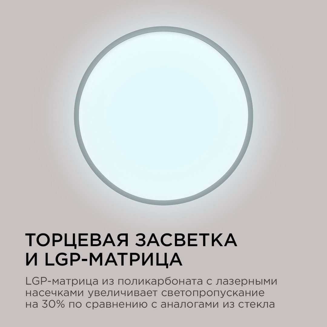 Настенно-потолочный светодиодный светильник Apeyron Spin 18-134 3