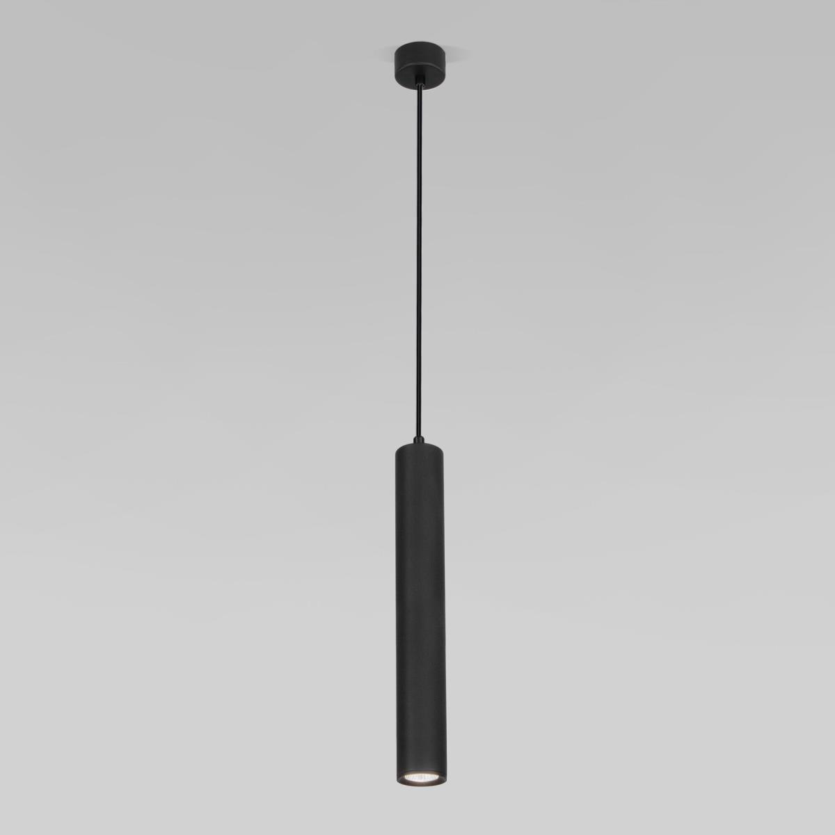 Подвесной светодиодный светильник Elektrostandard Base 50248 LED 7W 4000K черный a064188 3