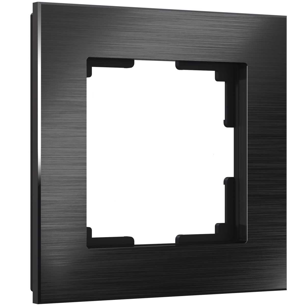 Рамка Werkel Aluminium на 1 пост черный алюминий W0011708 4690389157981 3