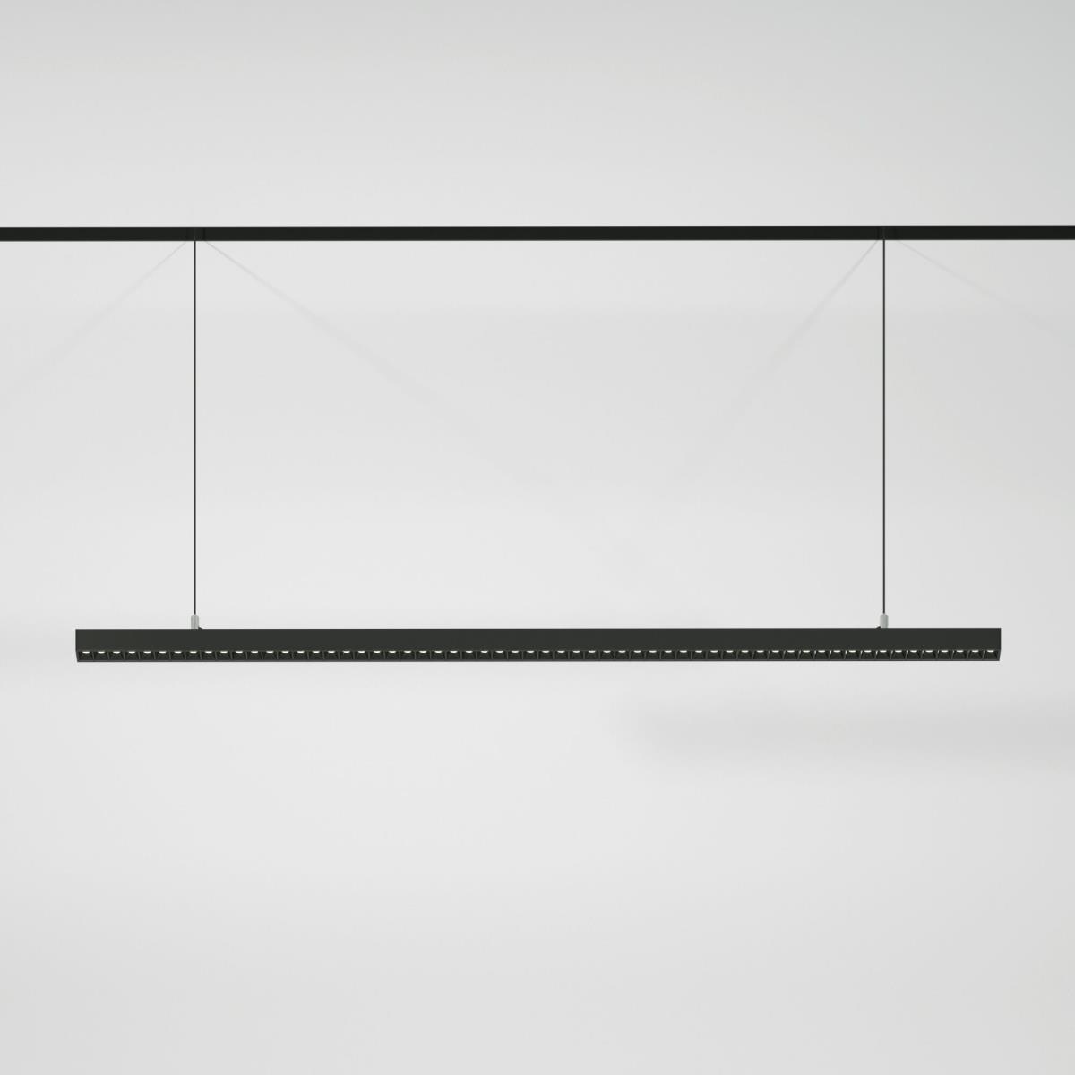 Подвесной трековый светодиодный светильник Elektrostandard Slim Magnetic Vilo 85108/01 48W 4000K черный a064806 2