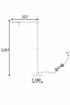 Торшер Lucide Bergamo-led 12719/06/12 изображение 2 Торшер Lucide Bergamo-led 12719/06/12 Фото № 2