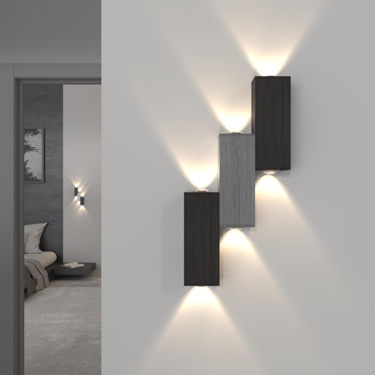 Настенный светодиодный светильник Elektrostandard Petite LED 40110/LED сталь a056601 1