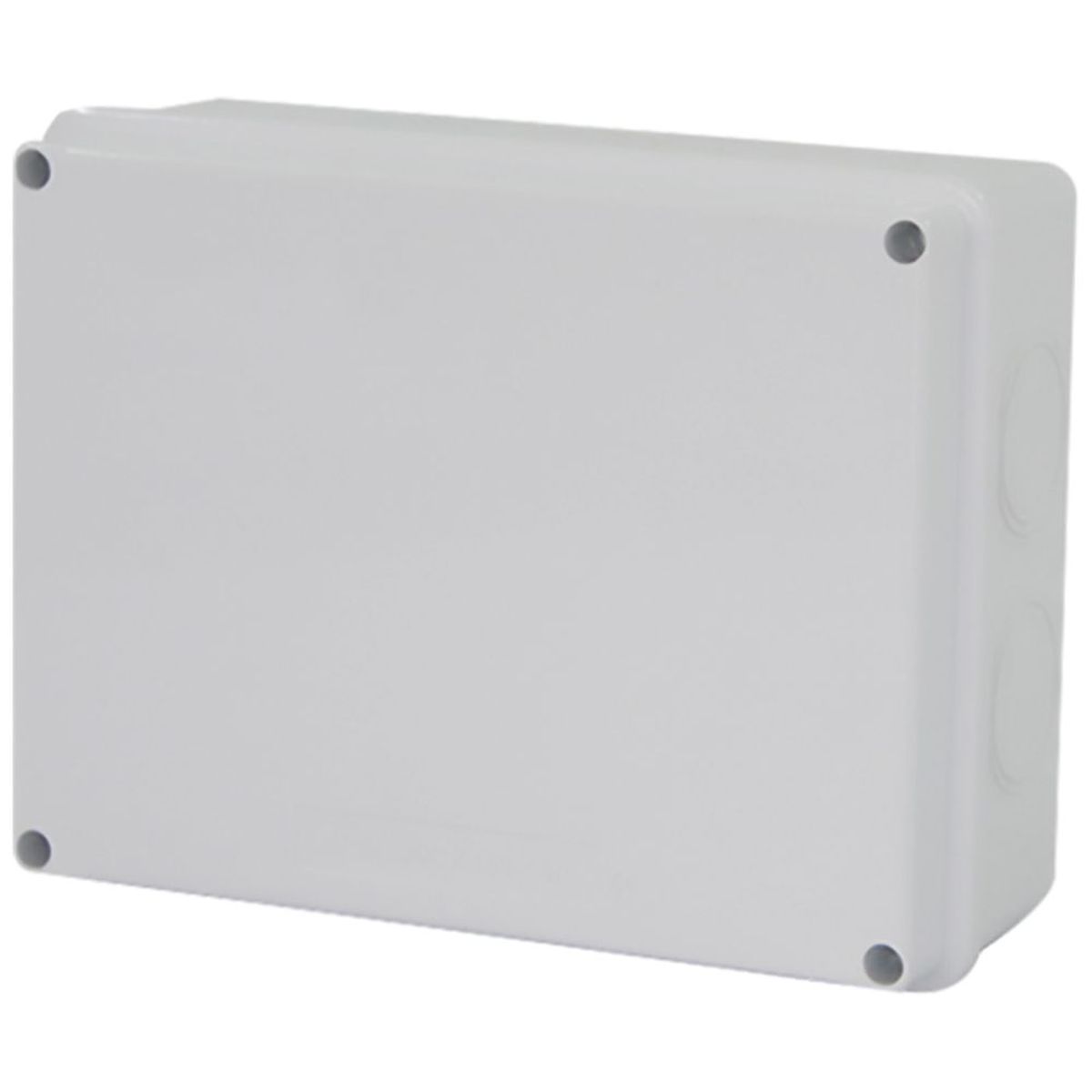 Коробка разветвительная Stekker EBX31-03-65, 150*110*70 мм, 10 выбивных отверстий, IP65, светло-серая 39559