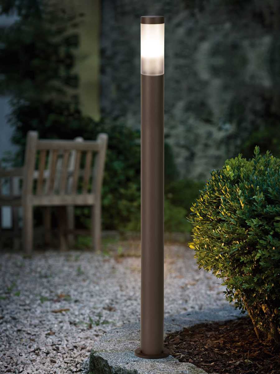 Уличный напольный светильник с датчиком движения Eglo Helsinki 900987 2
