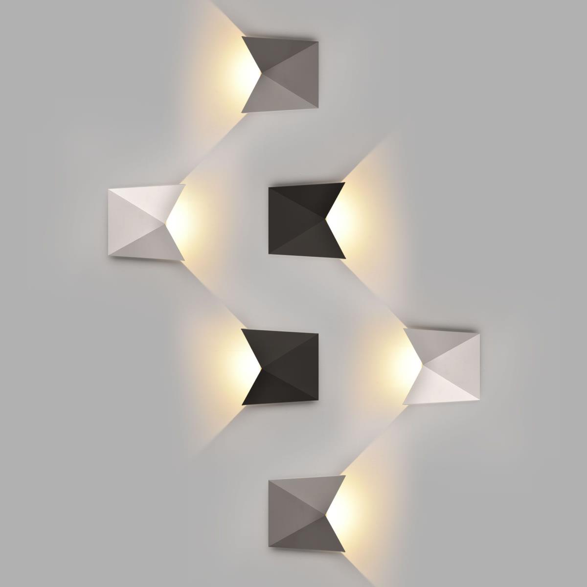 Уличный настенный светодиодный светильник Elektrostandard 1517 Techno LED Batterfly a038824 2