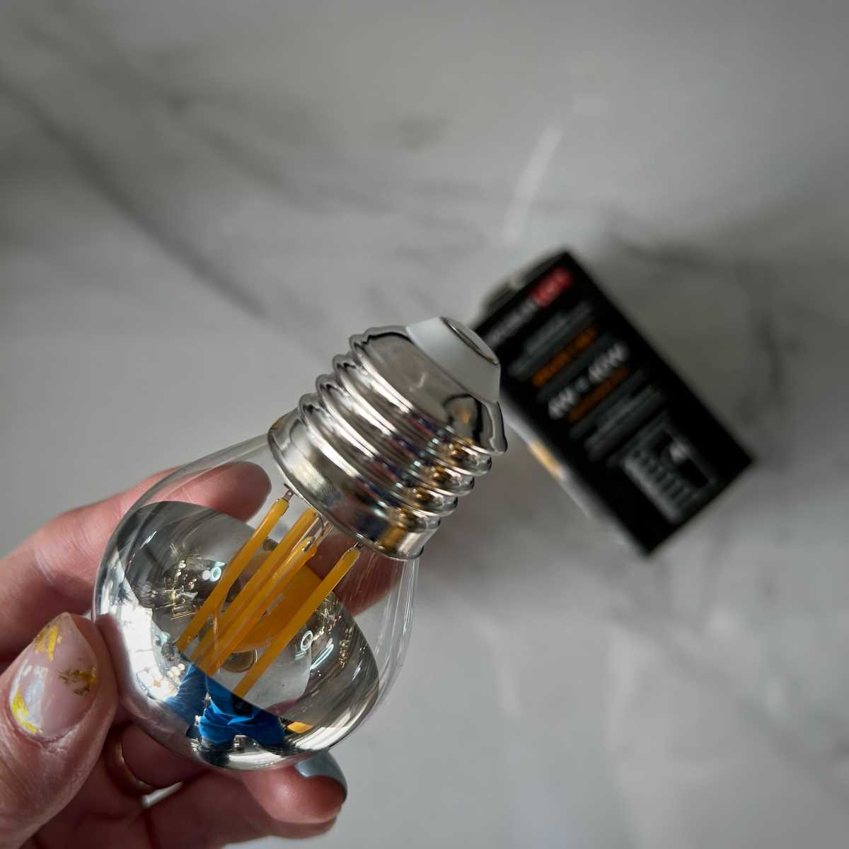 Лампа светодиодная Imperium Loft E27 60W хром 143767-22 4