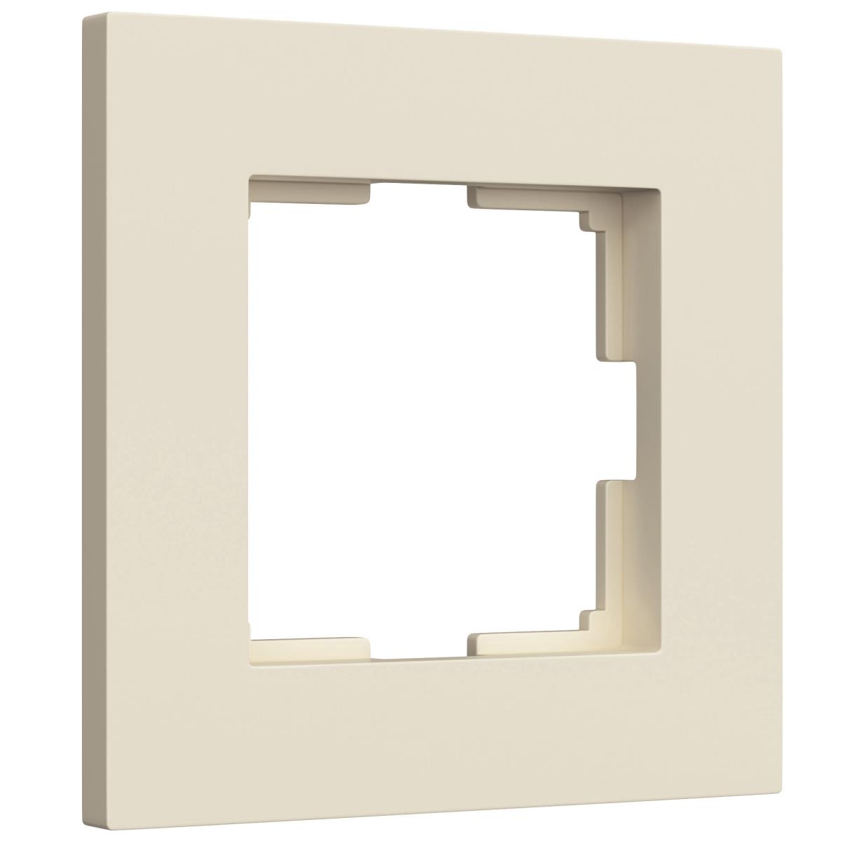 Рамка на 1 пост Werkel Slab айвори матовый W0012962 4690389193347 5