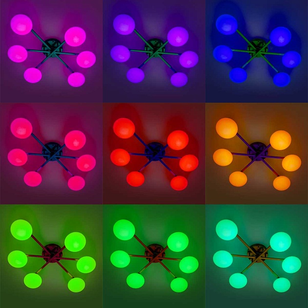 Потолочная светодиодная люстра Citilux Atman Smart CL226A163 Фото № 4