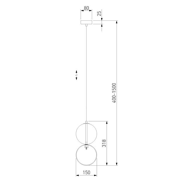 Подвесной светильник Eurosvet Selisa 50091/1 хром/дымчатый изображение 3 Подвесной светильник Eurosvet Selisa 50091/1 хром/дымчатый Фото № 3
