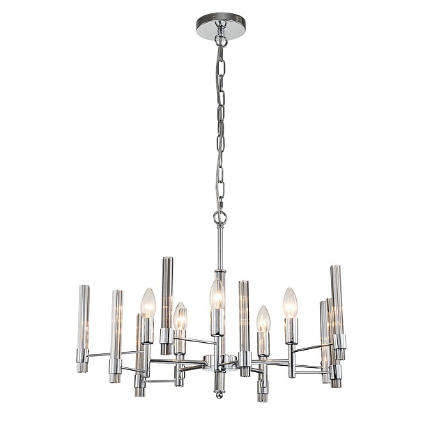 Подвесная люстра Indigo Favara 11040/5P Chrome V000457 изображение 1 Подвесная люстра Indigo Favara 11040/5P Chrome V000457 Фото № 1