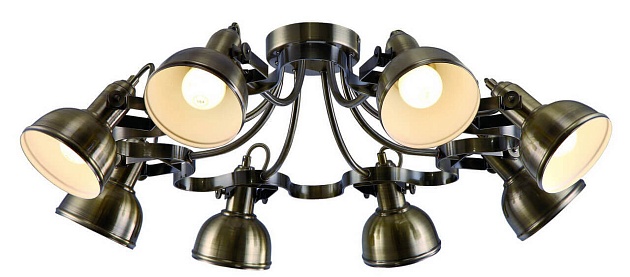 Потолочная люстра Arte Lamp Martin A5216PL-8AB изображение 2 Потолочная люстра Arte Lamp Martin A5216PL-8AB Фото № 2