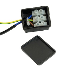 Светильник садово-парковый Feron PL731 на стену вниз 60W E27 230V, черный 51269 1