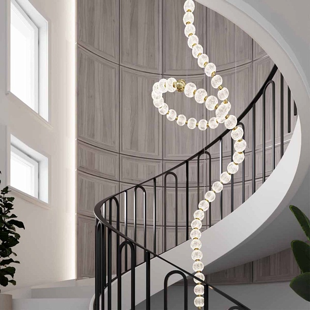 Подвесной светодиодный светильник Odeon Light Crystal 5008/132L Фото № 5