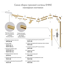 Шинопровод Denkirs Shine Base TR5710-SB 2