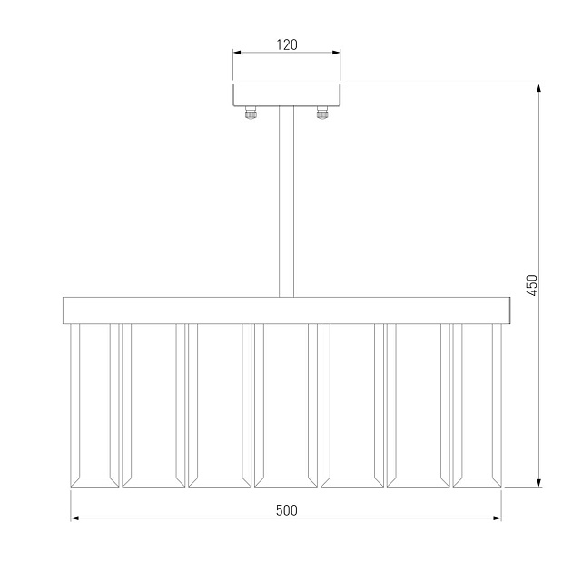 Потолочная люстра Bogates Eclipse 358/5 Smart Фото № 3