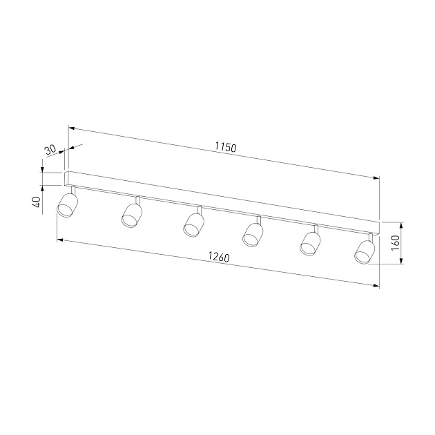 Спот TK Lighting 1026 Top White изображение 3 Спот TK Lighting 1026 Top White Фото № 3