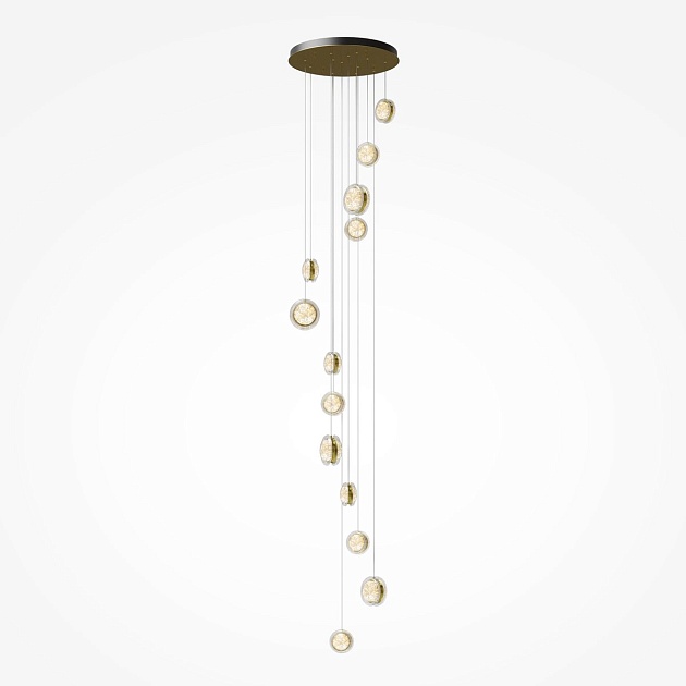 Подвесная светодиодная люстра Maytoni Pharao MOD361PL-L58BS3K изображение 2 Подвесная светодиодная люстра Maytoni Pharao MOD361PL-L58BS3K Фото № 2