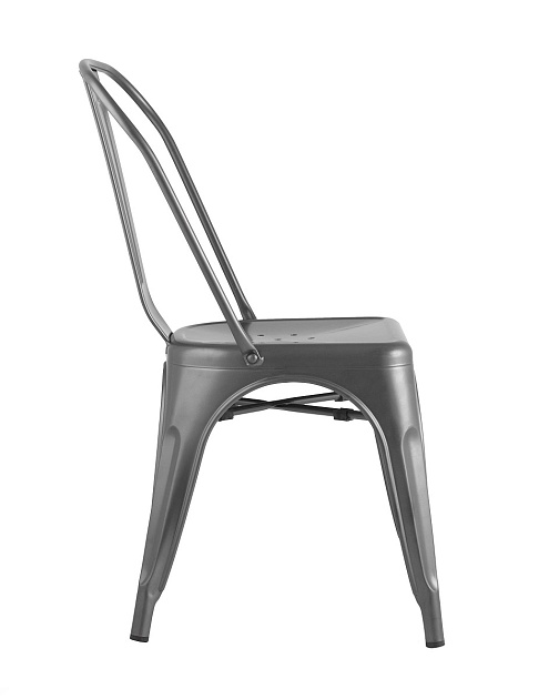 Барный стул Tolix серебристый матовый YD-H440B YG-15 изображение 2 Барный стул Tolix серебристый матовый YD-H440B YG-15 Фото № 2