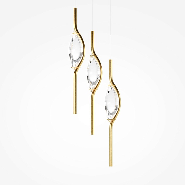 Подвесная светодиодная люстра Maytoni Foresight MOD347PL-L24BS3K Фото № 8