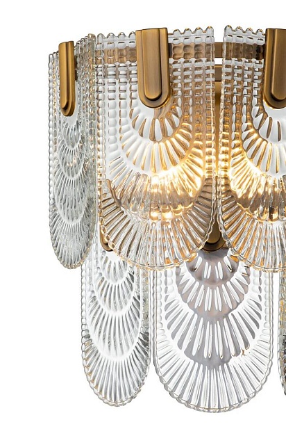 Настенный светильник Indigo Salice 12022/2W Brass V000026 изображение 2 Настенный светильник Indigo Salice 12022/2W Brass V000026 Фото № 2