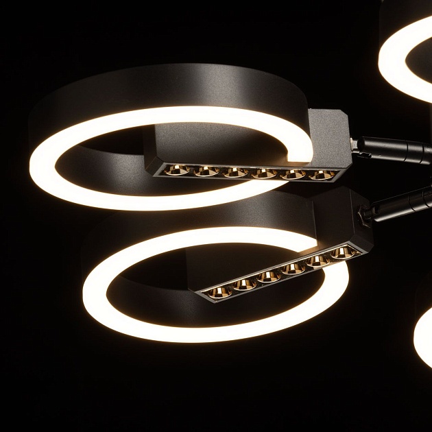 Потолочная светодиодная люстра De City Драйв 377014006 Фото № 8