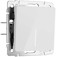 Выключатель Werkel одноклавишный белый акрил W1112141 4690389197260