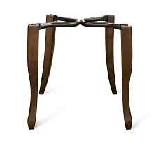 Стул Sheffilton SHT-ST35-1/S122 угольно-серый/темный орех/черный муар 6784234302 1