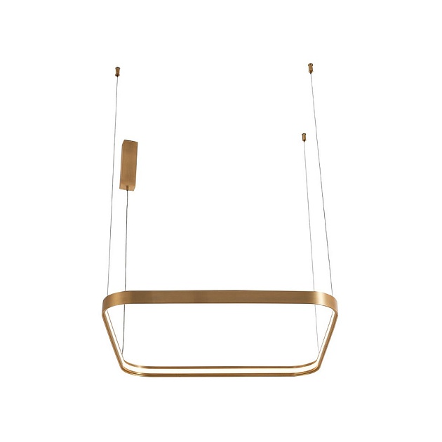 Подвесной светодиодный светильник Italline IT013-6031 gold 3000K Фото № 7