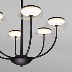 Подвесная светодиодная люстра Eurosvet Fungo 50388 LED черный 3