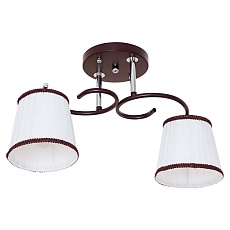 Потолочный светильник ЭкономСвет 50713/2BR+CR WT